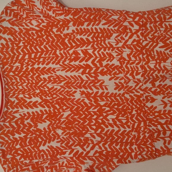 Boden Midi Cotton Dress Size 10 Pink Coral Perfect For Spring - Picture 7 of 9